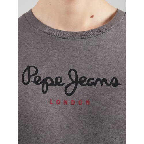PepeJeans Majica &amp;#039;EGGO&amp;#039; antracit siva / crvena / crna Slike