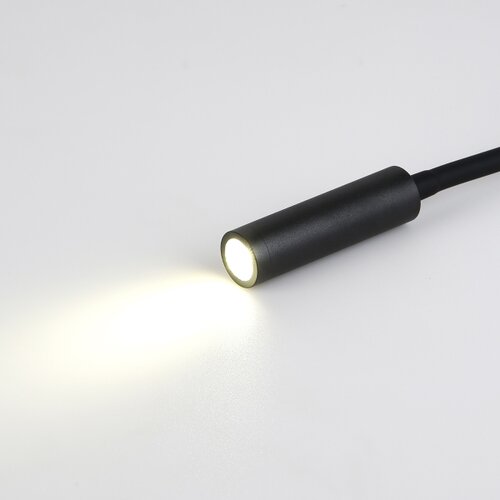  Brilagi - LED fleksibilna zidna lampa sa USB portom MAYA LED/3W/230V crna Slike