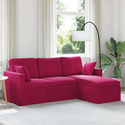 SOFA Vinska crvena 198 x 134 x 80 cm Bar&amp;scaron;un Slike