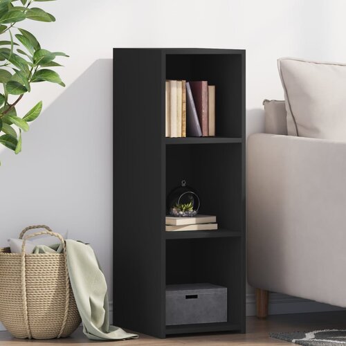  The Living Store Komoda črna 30x41x93 cm inženirski les - Komoda, (21496148) Slike