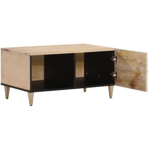 Maison Chic Klubska mizica - kavna mizica - Nizka mizica 80x50x40 cm trden mangov les, (21753419) Slike