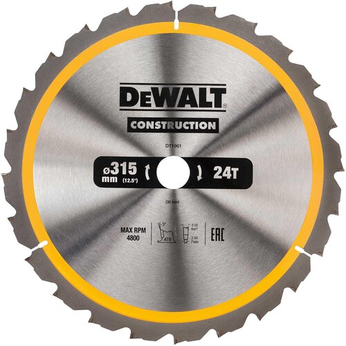 Dewalt ‎DT1961-QZ circular saw blade 31.5 cm 1 pc(s) Cene