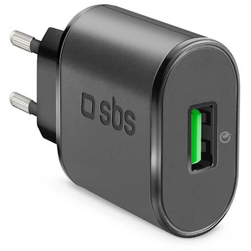 Sbs stenski polnilec sbs, 18 w, črn Cene