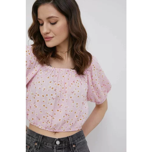 Billabong Bluza za žene, boja: ružičasta, cvjetasti uzorak