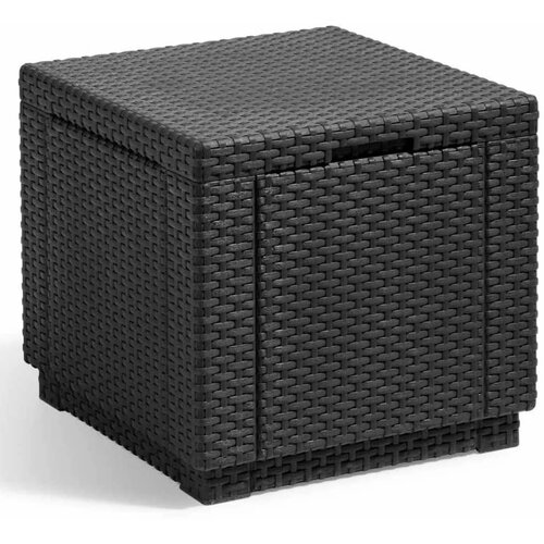 Allibert Kockast tabure grafitne barve 213816, (21039264) Cene