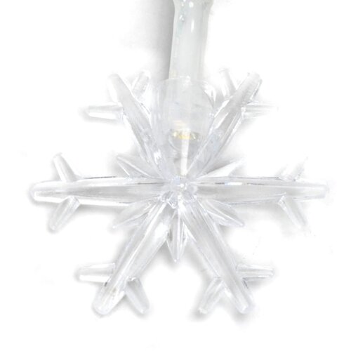 Aigostar LED lanac 10xLED/3xAA 1,5m topla bela, pahuljice Slike
