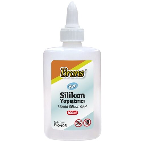 Brons silikonski lepak 100ml BR-405 Slike