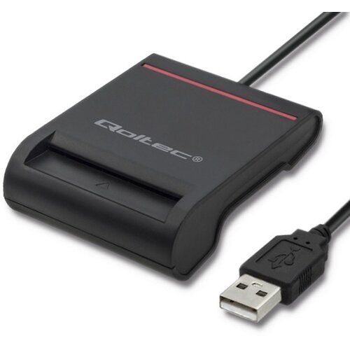 Qoltec Smart chip ID card scanner Cijene