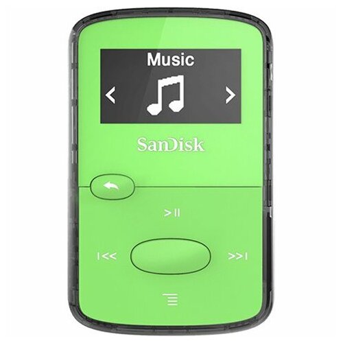 Sandisk MP3 Player 8GB Clip Jam, Green, 67049 mp3 plejer Slike