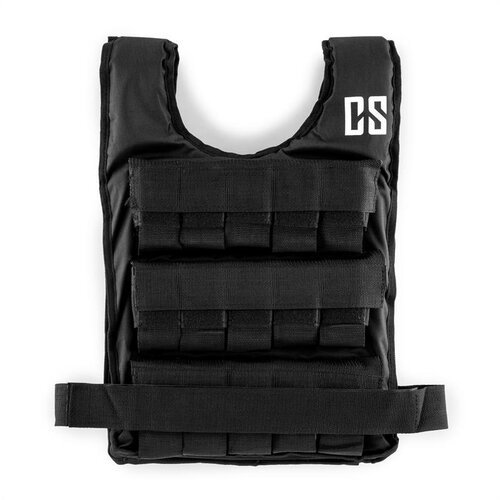Capital Sports Monstervest, prsluk s opterećenjem, 10 kg, metalni utezi, crna boja Cijene