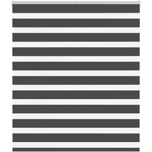 vidaXL idaXL Zebra senčilo črna 130x150 cm tkanina širina 125,9 cm poliester Cene