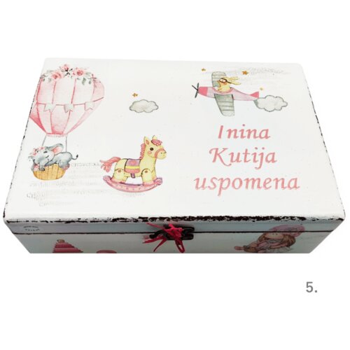  Personalizirana Kutija uspomena &ndash; Savr&scaron;en poklon za rođenje djeteta, rođendan - 5. - 15482 Cijene