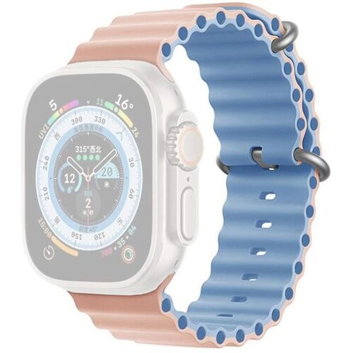 Moye Narukvica Smart Watch Ocean Strap 44/45/49mm Sand/ Blue Fog Slike