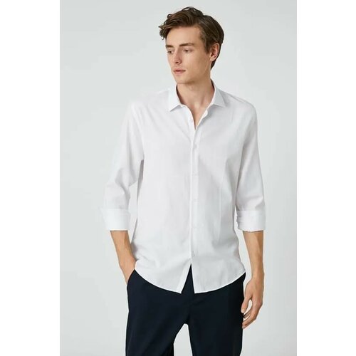 Koton Shirt - White - Regular fit Slike