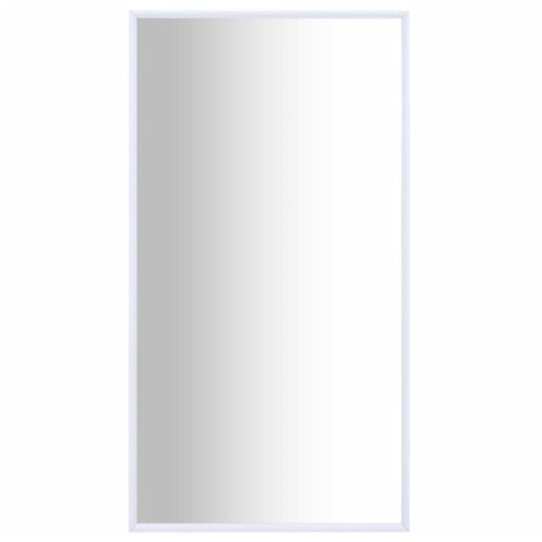 vidaXL ogledalo bijelo 100 x 60 cm Cijene