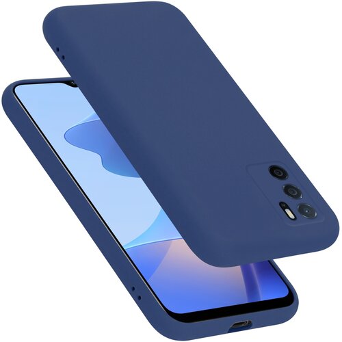  Primer združljiv z OPPO v tekoči modri barvi - zaščitni pokrov iz fleksibilnega silikona TPU, (20590688) Cene