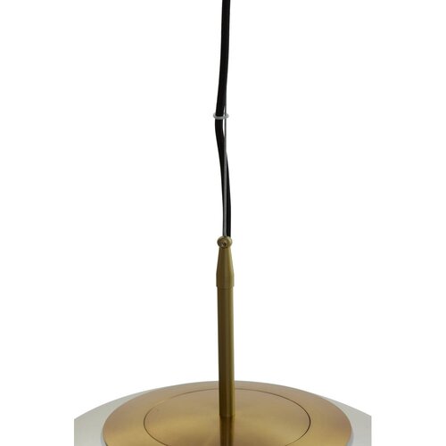 Light &amp;amp; Living Viseča svetilka v bronasti barvi s steklenim senčilom &amp;oslash; 48 cm Medina &amp;ndash; Slike
