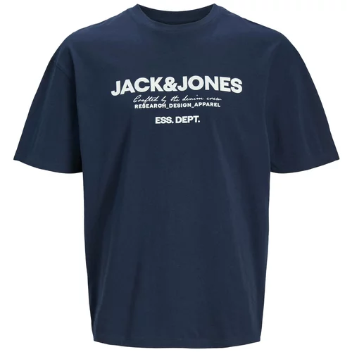 Jack & Jones Majica 'GALE' mornarska / bela