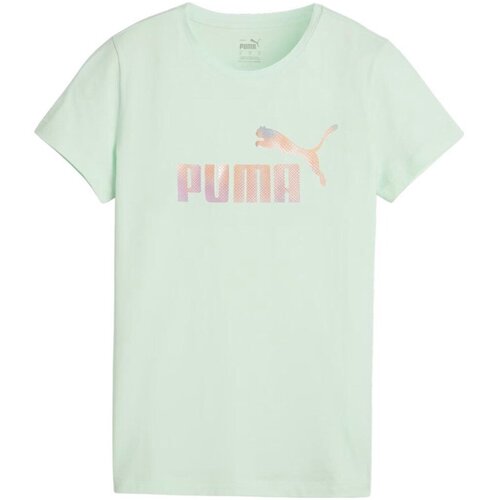 Puma Majice s kratkimi rokavi Ess+ Summer Daze Zelena Slike