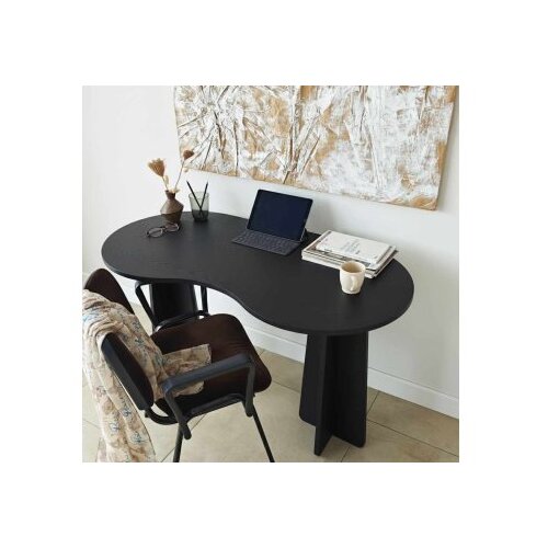 Hanah home Radni sto Infini, 120 x 75 x 60 cm, Crni Slike
