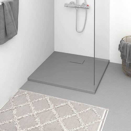  Kada za tuš SMC siva 90 x 90 cm Cijene