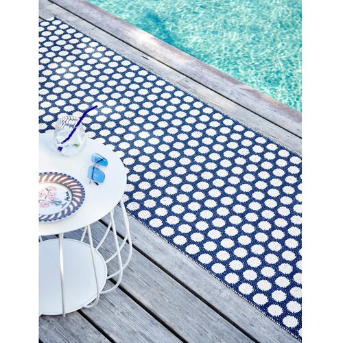 Pappelina Tamno plava unutarnja i vanjska staza 70x150 cm Noa Dark Blue &amp;ndash; Slike