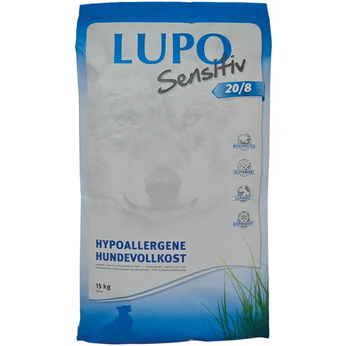 Lupo sensitiv e 20/8 hrana za pse - 15 kg