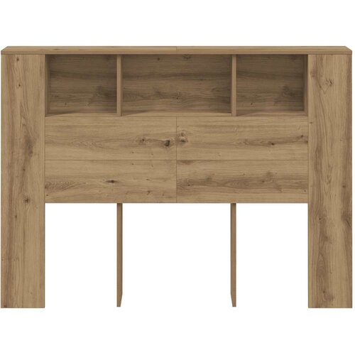  s uzglavljem Artisan hrast 140x18,5x102,5 cm Konstruirano drvo Slike