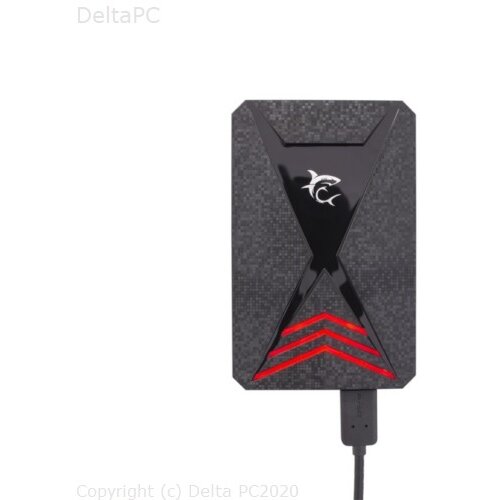 White Shark HD kuciste GHDC-25627 CARBON USB 3.0 Slike