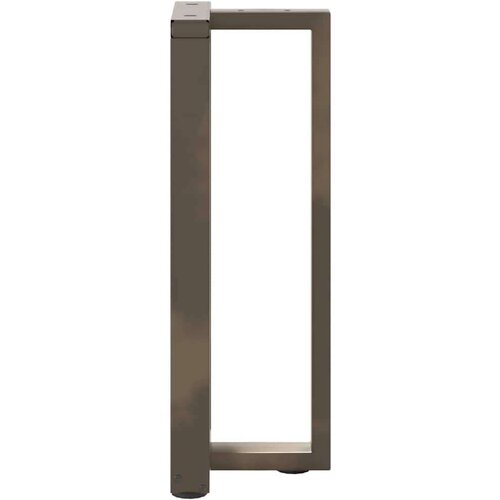 Noge konzolnog stola T-oblika 2 kom 38x25x(72-73) cm čelik Slike