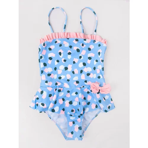 Yoclub Girls' swimsuit Patterned