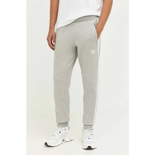 Adidas Donji dio trenirke Adicolor Classics 3-Stripes Pants boja: siva, s aplikacijom, IA4795-grey