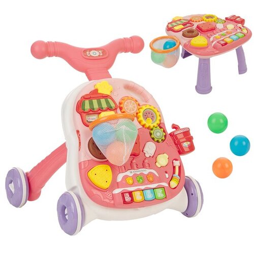 Kikka Boo Guralica Candy Party 2in1 Pink Cene