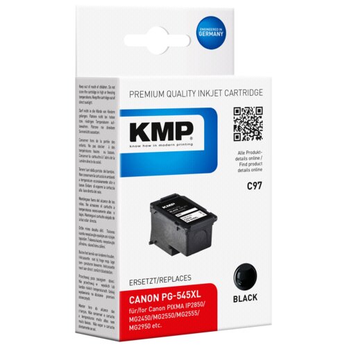 KMP C97 ink cartridge black compatible with Canon PG-545 XL Cijene