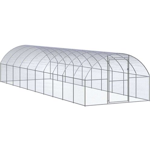  Zunanji koko&scaron;njak 3x10x2 m pocinkano jeklo - - Srebrna - 76 - 3 x 10 x 2 m - 2025- Cene