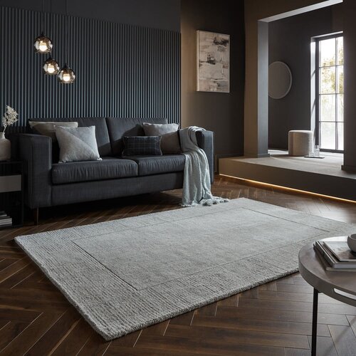 Flair Rugs Siva volnena preproga 200x290 cm &amp;ndash; Slike