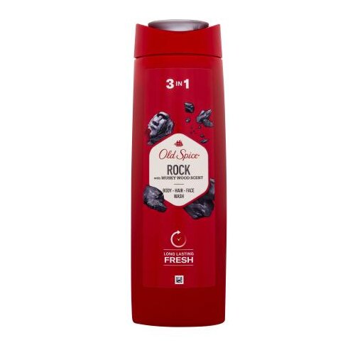 Old Spice Rock gel za tu&amp;scaron;iranje za tijelo, kosu i lice 400 ml za mo&amp;scaron;ke Slike