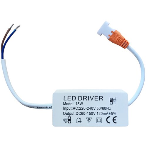 Xled LED driver 18 W, AC 220&amp;ndash;240 V na DC 60&amp;ndash;150 V, 120 mA Slike