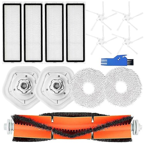 INORCO Komplet nadomestnih delov za robotski sesalnik W10/W10 Pro, glavna stranska krtača, krpa za brisanje, filter Hepa, (21851655) Slike