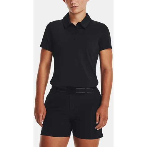 Under Armour T-Shirt UA Playoff SS Polo -BLK - Women