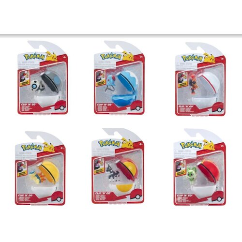 Pokemon Clip&amp;#039;n&amp;#039;go W20 Sort Slike