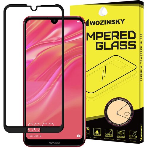  Za&scaron;čitno steklo z okvirjem za Huawei Y7 2019 / Y7 Pro 2019 / Y7 Prime 2019 črno Cene