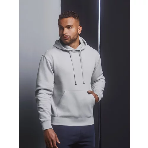 RUSSELL Light grey men's hoodie Authentic