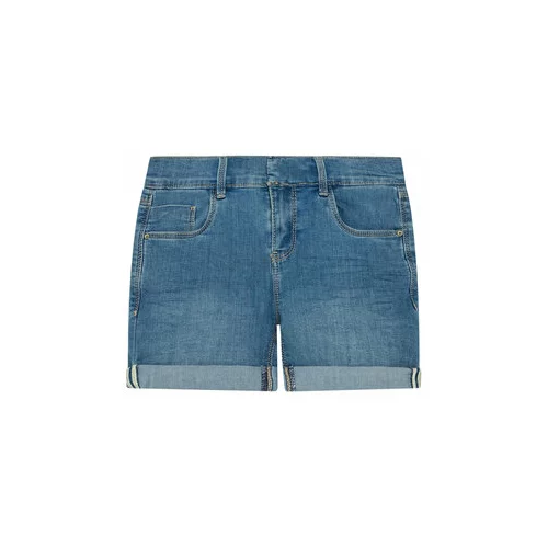 name it Jeans kratke hlače 13193010 Mornarsko modra Slim Fit