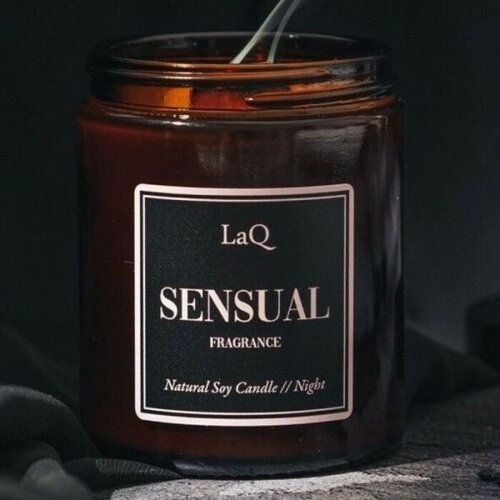 LaQ Mirišljava Sveca od Soje Sensual Night 180 ml | | Kozmo Cene