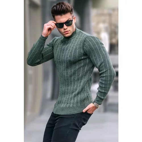 Madmext Sweater - Blue - Regular fit