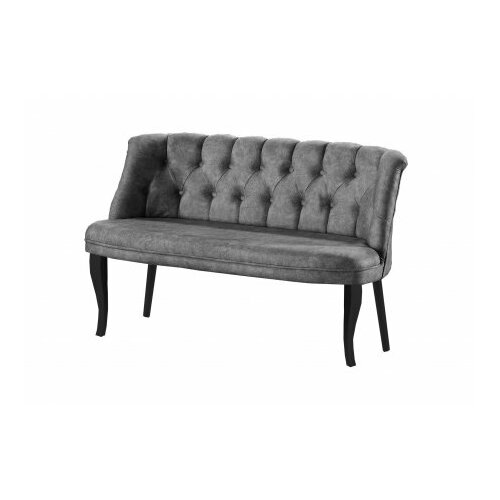 Atelier Del Sofa sofa dvosed roma black wooden grey Cene
