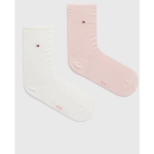 Tommy Hilfiger Čarape 2-pack za žene, boja: ružičasta