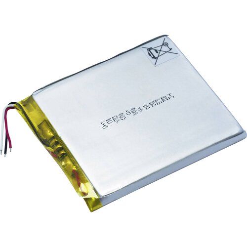 Renata LiPo-akumulator ICP606168PRT 3.7 V 2800 mAh (D x &amp;Scaron; x V) 71 x 62 x 6.3 mm 100758, (20439299) Slike
