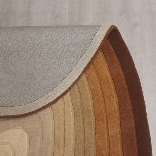 Flair Rugs opečnato oranžna volnena preproga 200x290 cm puddle ombre wool &amp;ndash; Slike